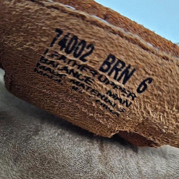 Minnetonka Daisy Brown Suede Fringe Slide Sandal 6 74002 - Picture 9 of 10